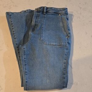 Michael Kors Women’s Boot Cut Jeans Size 10 – Long Front Pockets